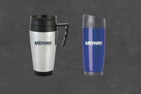 Midway Print - Travel Mugs