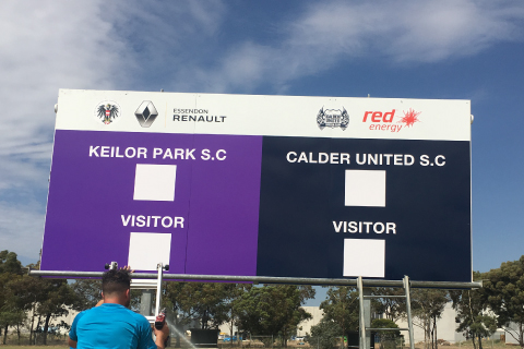 Midway Print - Scoreboard Signage